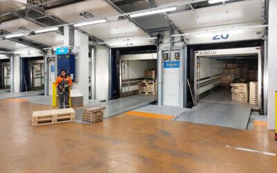 Migros Lucerne,  places d’accostage camions